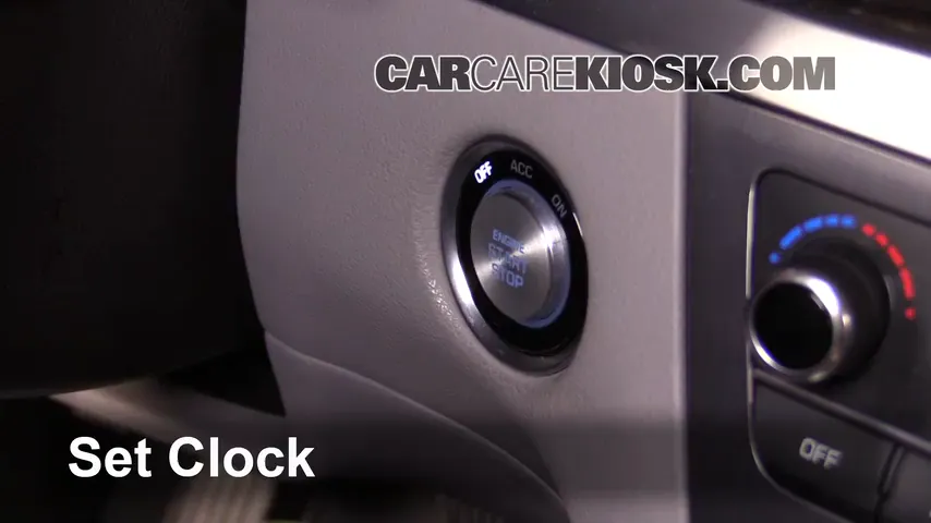 2016 Hyundai Genesis 3.8 3.8L V6 Clock